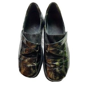 Helle Comfort Shoes Romu's Mary Janes Black Alligator Women’s 37 Spain US Size 6